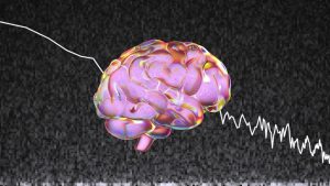 Detecting abnormal sounds coming from the human brain