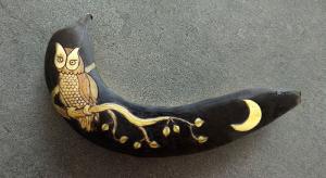 Marvel at the creative works of art from bruised bananas