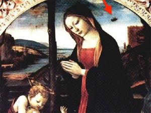 Bức tranh nổi tiếng "Madonna with Saint Giovannino"